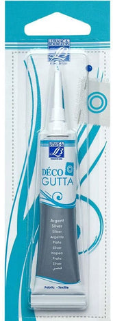 Lefranc & Bourgeois 211525 Fabric Colour, Gutta Silber, Stoffmalfarben, 20ml Tube - Al Masam Stationery LLC